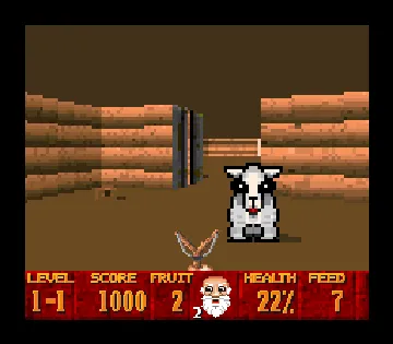 Super 3D Noah's Ark (USA) (Unl) screen shot game playing